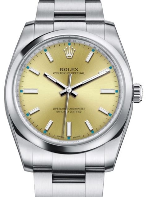 rolex oyster perpetual 34 champagne|Rolex Oyster Perpetual 34 price.